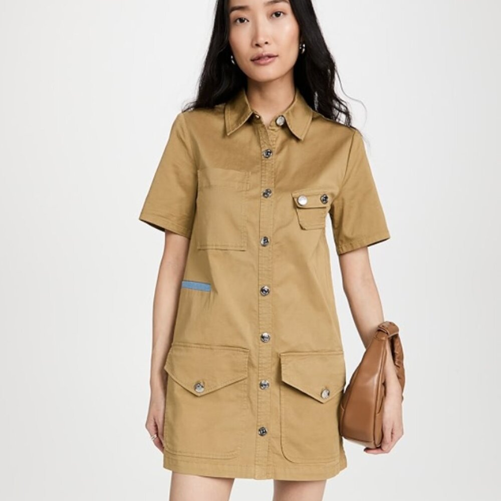 Staud Copper Dress - Small - Worn Twice!